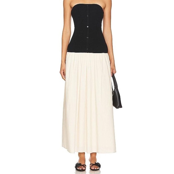 Line & Dot Tanner Combo Dress NWT - Picture 1 of 6